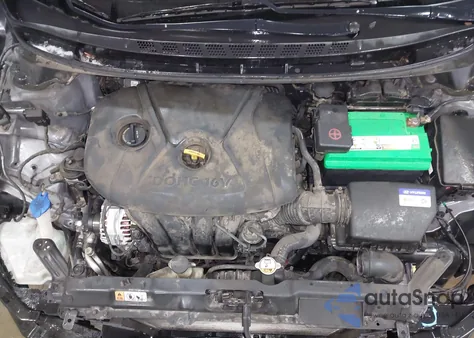 2012 Hyundai Elantra Limited (Ulsan Plant) из США, поврежденный, VIN KMHDH4AE9CU481726